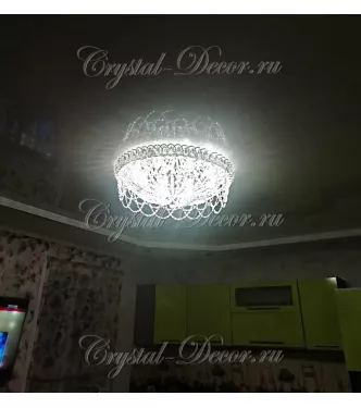 Люстра хрустальная Ажур Водоворот Люстра хрустальная Ажур Водоворот